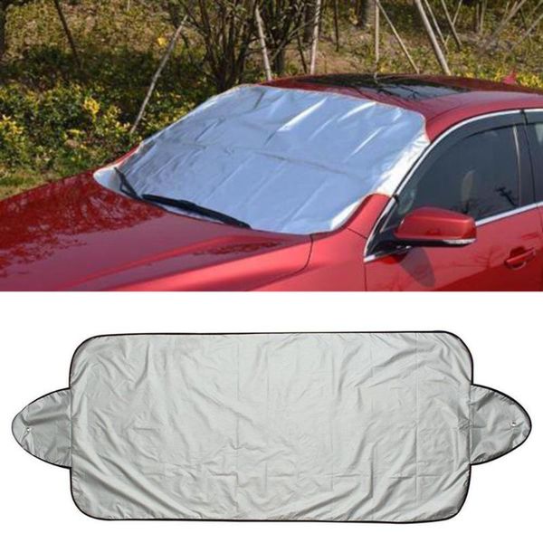 

car snow ice protector car windscreen cover heat sun shade anti snow frost ice shield dust protector universal#0117y10