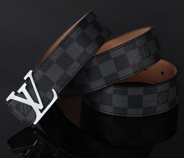 

2020 belts for men wwomen brand designer business style luxury belt brand alloy automatic buckle leather belt mens belt belts, Black;brown