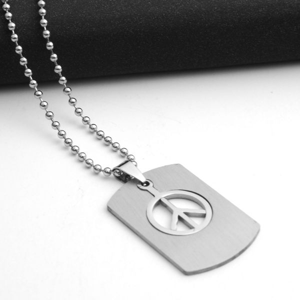 

necklace men chain statement stainless steel steampunk pendant necklace mens friendship vintage steel friend choker gothic, Silver