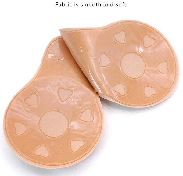 

sillcone self-adhesive nipple covers women lift nippleless pads invisible breast push up bras reusable backless straples, Red;black