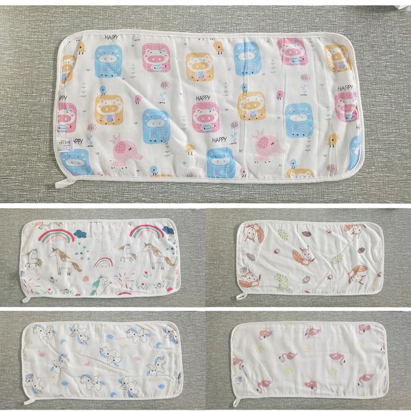

children's special gauze soft absorbent bamboo cotton baby wash towel 25*50 children's towel