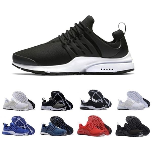 

2019 presto breathe черный красный мужская мода обувь кроссовки повседневная обувь спортивная обувь для ходьбы 36-45, Black