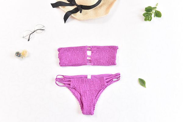 

luxury designer bandeau bikinis swimwear for women swimsuit bikini set ladies beach biquinis maillot de bain swim wear bathing suits