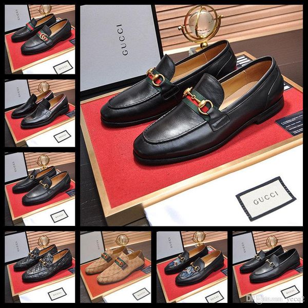 

18ss 2019 wedding dress shoe casual men loafers new big size lazy peas shoes embroidery moccasins shoes suede leather shoes madah, Black