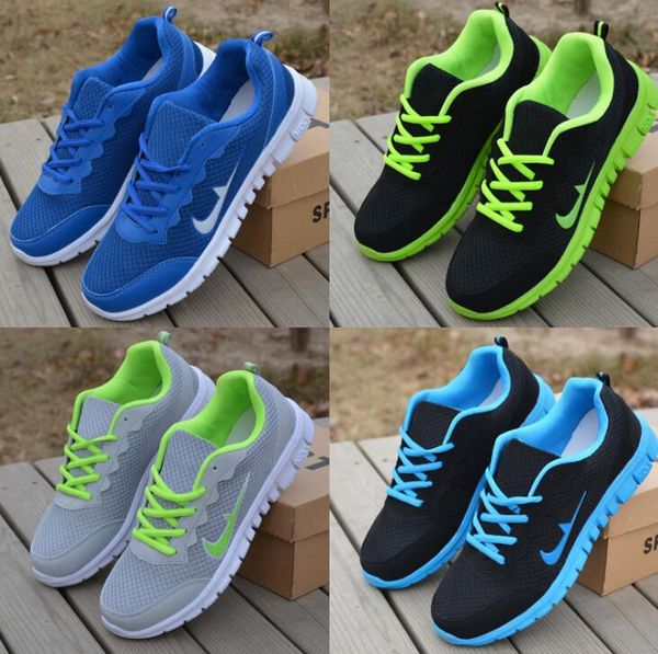 

Free Shipping Factory custom Neutral couple shoes Men Women Casual Shoes Net surface Sneakers Walking Hiking Shoes 36-45