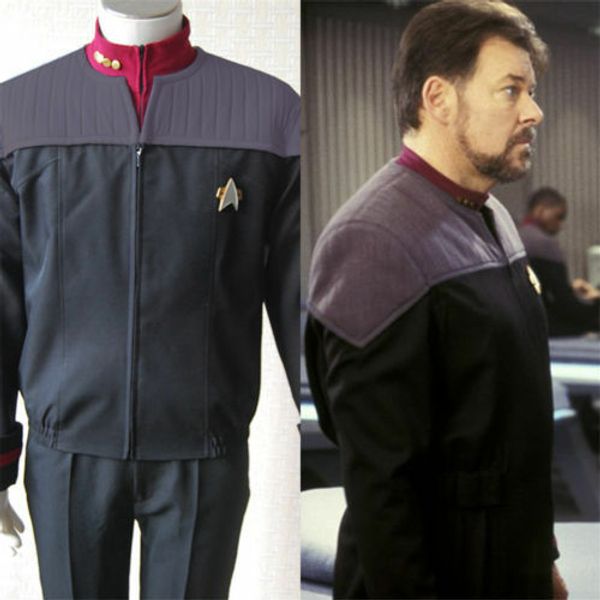 

star trek nem Ѭабоий ком ѬавномеѬное ллођин коплей ком на заказ, Black;red
