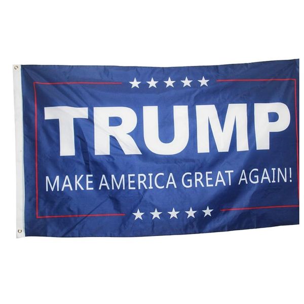 

90*150cm trump flag banner make america great again donald for president usa american presidential election flag dhl ship fa2343