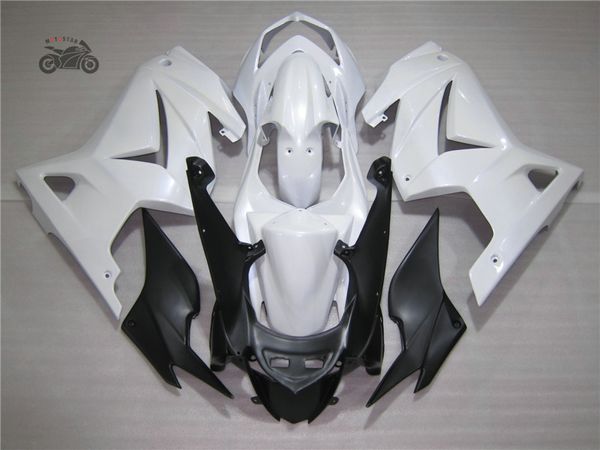 Spritzguss-Verkleidungsset für KAWASAKI Ninja 250 ZX250R ZX 250R 2008 2009 2010–2014 EX250 08–14 ABS-Kunststoff-Verkleidungsset in Weiß