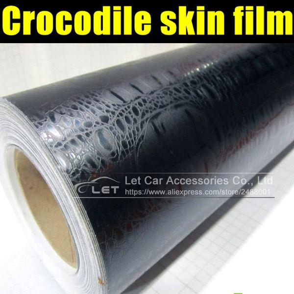 

3d автомобиль моделирование искусственного кожи крокодила кожа автомобиль обруча виниловая пленка ретро трещина украшение дизайн интерьера