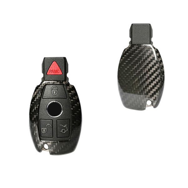 

углеродного волокна ключа автомобиля крышка корпуса, пригодный для benz w204 w203 w205 w211 w212