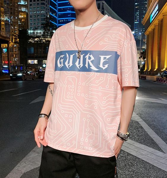 

new/stu prince designer t-shirt brand high-quality cotton men's fashion print t-shirt, m-xxl summer surprise recommendation, White;black