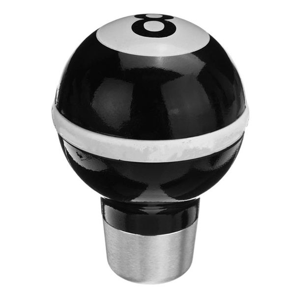 

автомобиль переключения передач resin black ручка 8 бильярдный шар форма универсальный ручной рычаг ручки shifter