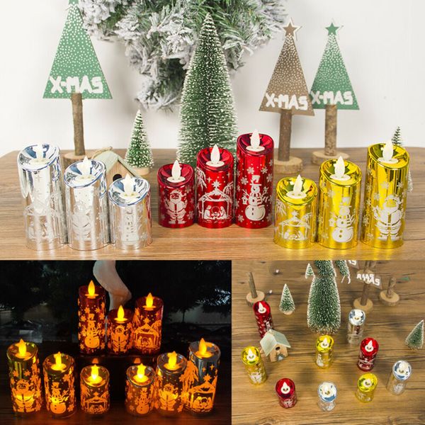 

Christmas Candle Light Battery Operated Party Atmosphere Decor LED Electronic