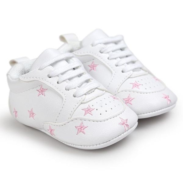 

telotuny baby shoes baby five-pointed star bandage soft sole shoes sneakers anti-slip toddler casual 2020apr24, Black