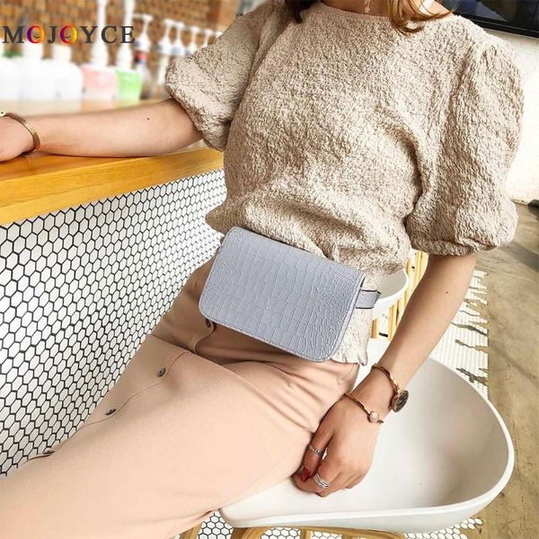 

7.09 x 4.72 x 1.97 inches women pu leather waist packs fashion flap belt bag vintage fanny pack handbag waist pack,crossbody bag