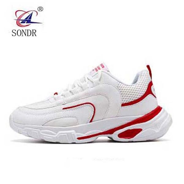 

autumn and winter new sports shoes men's shoes leisure outdoor hiking comfortable mesh breathable men's gray white black