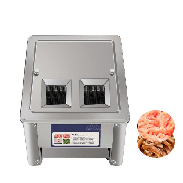 BEIJAMEI 150 kg / h taglierina commerciale affettatrice per carne fresca in acciaio inossidabile cubo di carne tagliato a cubetti prezzo di taglio