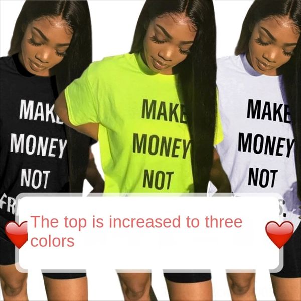 

2020 women's letter printed t-shirt 2020 women's letter printed t-shirt, White