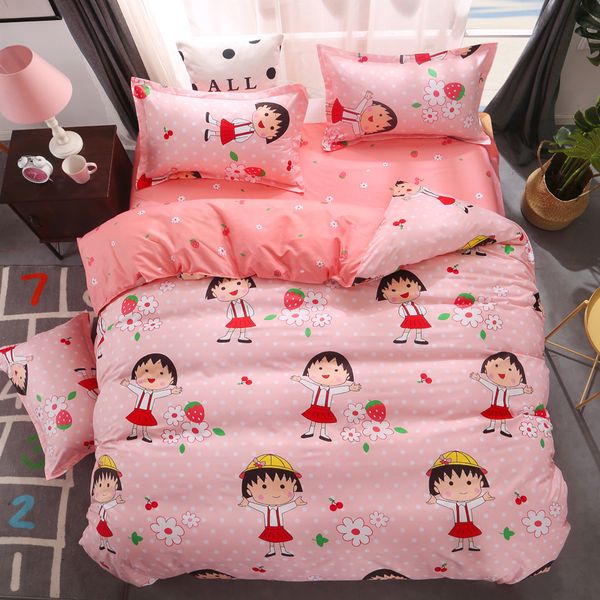 Quality Luxury Bedding Sakura Momoko 3 Set Duvet Cover Garden Bed