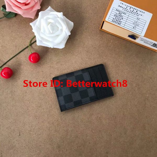 

2019 new women men famous brand wallets genuine pu leather card holder coin id purses 3@6 bags ing