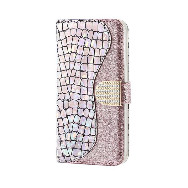 Für Handyhüllen iPhone XS Max Wallet Phone Case Wallet Diamond Glitter Handyhülle Cover