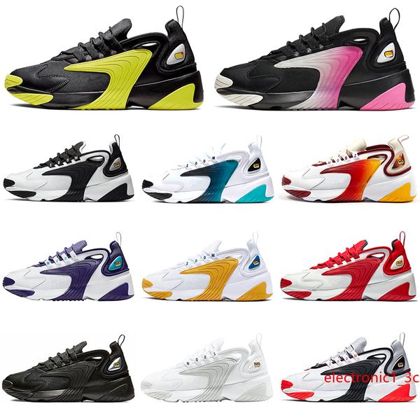 

new zoom 2k dynamic yellow m2k tekno running shoes men women triple black white university outdoor casual mens trainers sports sneakers