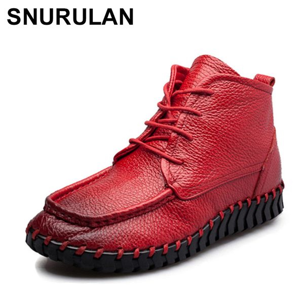 

snurulan women's shoes handmade; women's winter boots made of genuine leather; vintage ankle boots of the highest quality; flat, Black
