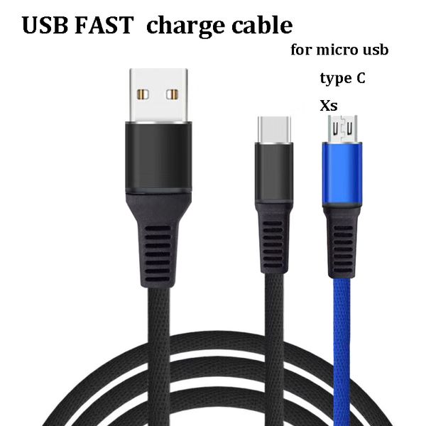 

1m 3ft braid u b cable flat trong fa t charging cable 2 4a ync u b data cable power cord for am ung note 10 10 huawei p30