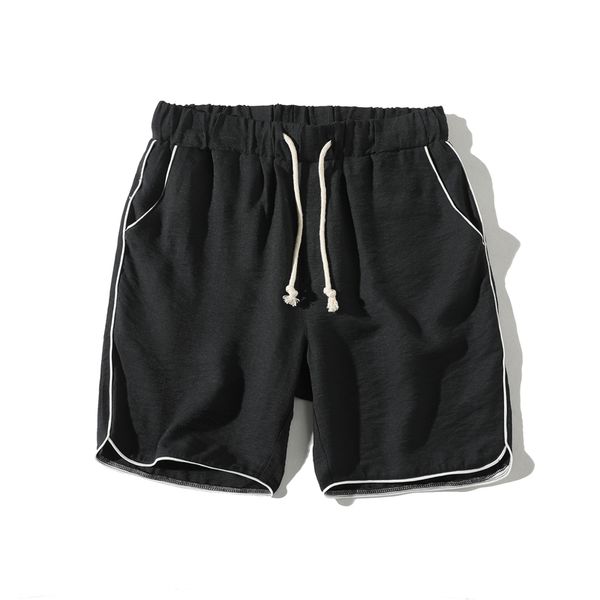 

Sinicism Store Cotton Linen Mens Casual Shorts Male Breathable Fashion Shorts Solid Color Soft Summer 2018 New