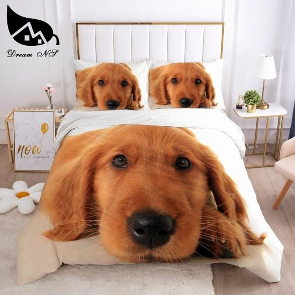 

dream ns white bed set pet dog cheetah roupa de cama bedding home textiles set  bedclothes duvet cover bedding sets