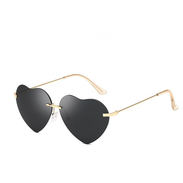 

fashion heart-shaped sunglasee mens women heart-shaped sunglasee new design round master model sunglass des lunettes de soleil with original, White;black