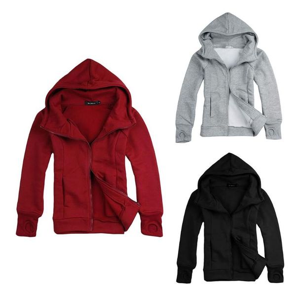 

мужчины осень верхняя одежда сплошной цвет даже перчатки куртки с капюшоном кардиган пальто, Black