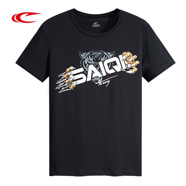 

saiqi 3dtshirt for men summer casual short sleeved sports fitnes tee funny animal print cotton round neck tshirt 3colors 119469, Black;red