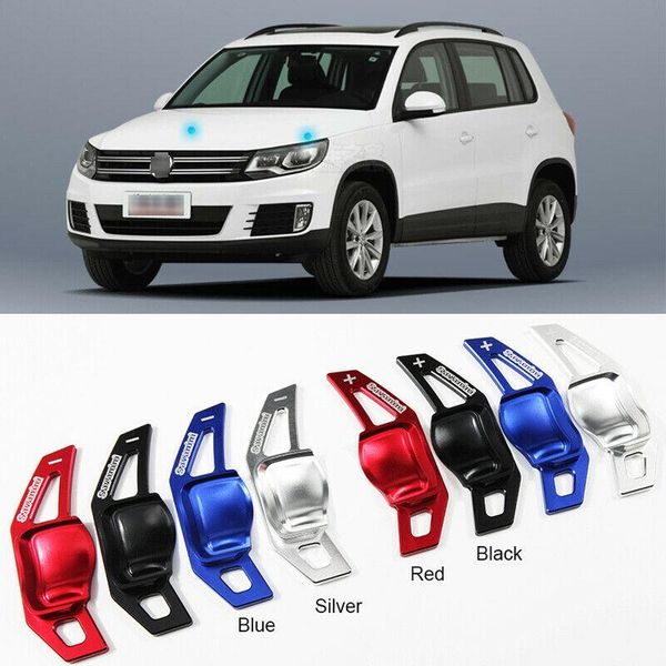 

2pcs car steering wheel shift paddles shifter extension for volkswagen tiguan