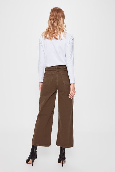 

trendyol pocket detail high bel wide leg jeans twoaw20je0267, Blue