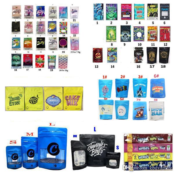 

lemonnade jungle boys smell proof mylar bags runtz cookies nerds rope sharklato rick and morty insane alienlabs 420 edibles dry herb