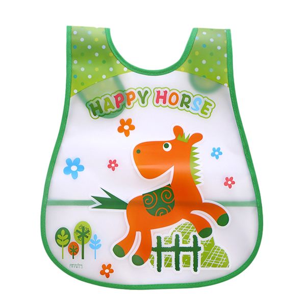 

waterproof baby cartoon lunch feeding bibs eva newborn children kids feeding apron accessories cute feeding cloth towels #es