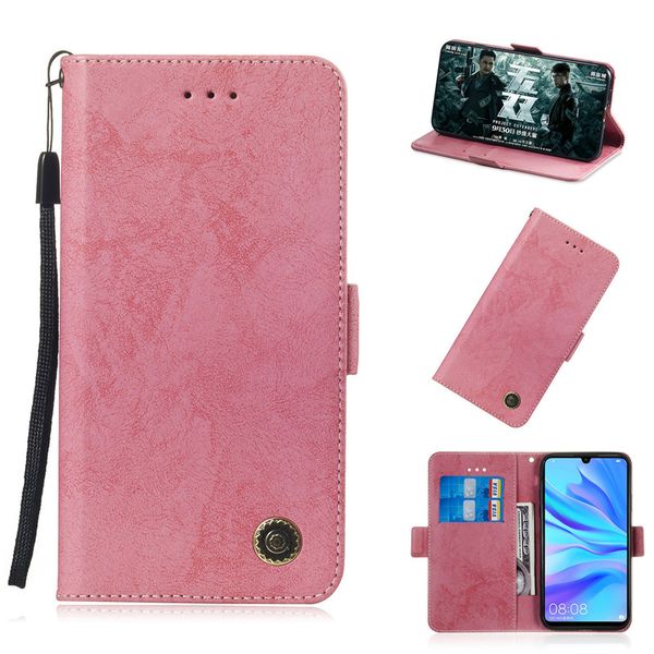 

флип стенд чехол для huawei nova 4e крышка кошелька ретро пу кожа дизайн сумки для мобильных телефонов с функцией слот для карт памяти