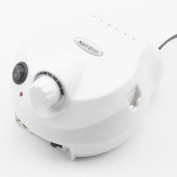 

nail 35000rpm electric drill manicure machine apparatus for manicure pedicure nail file tools drill polish bits tools kits, Silver