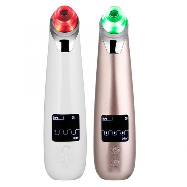 

electric bubble beauty instrument blackheads pimples removal face cleaning