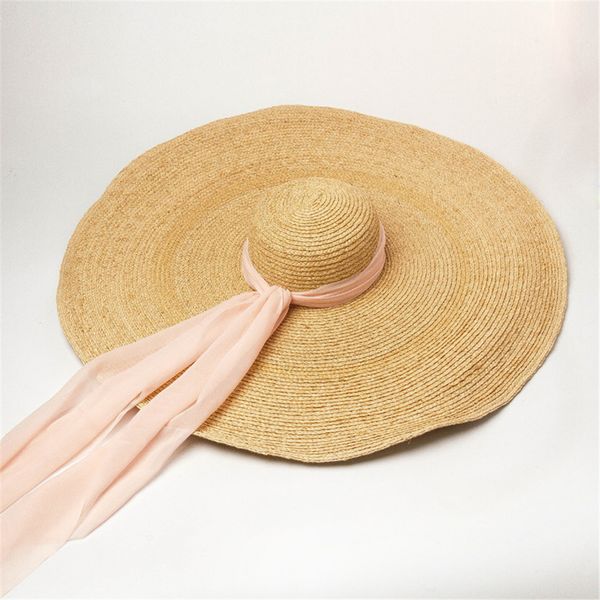 

2019 new ladies summer hats with brim new brand straw hats for women beach sun floppy sunhat,chapeau femme chapeu #zer, Blue;gray