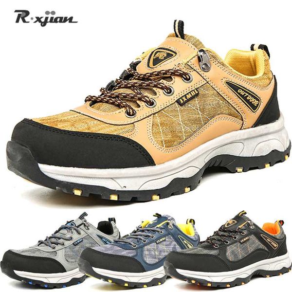 

outdoor waterproof hiking boots men women winter shoes walking climbing hiking shoes mountain sport boots hunting mens sneakers