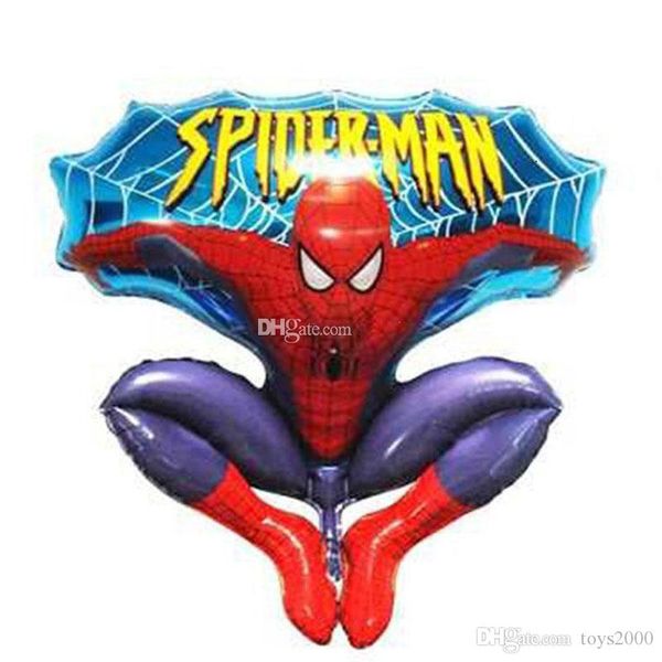 

детские игрушки игрушки человек-паук воздушные шары алюминиевый счастливый человек-паук красный шар для свадьбы день рождения праздничные ат