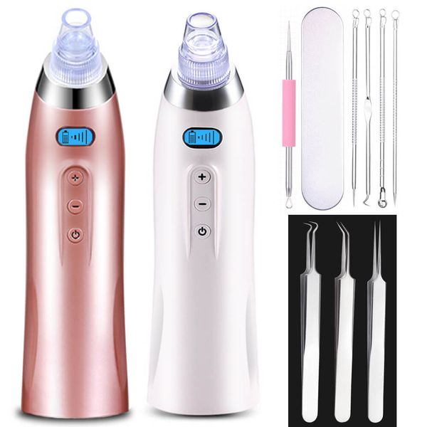 

face acne blackhead remover vacuum black dot deep pimple removal cleaner pore suction tool facial skin care electric machine