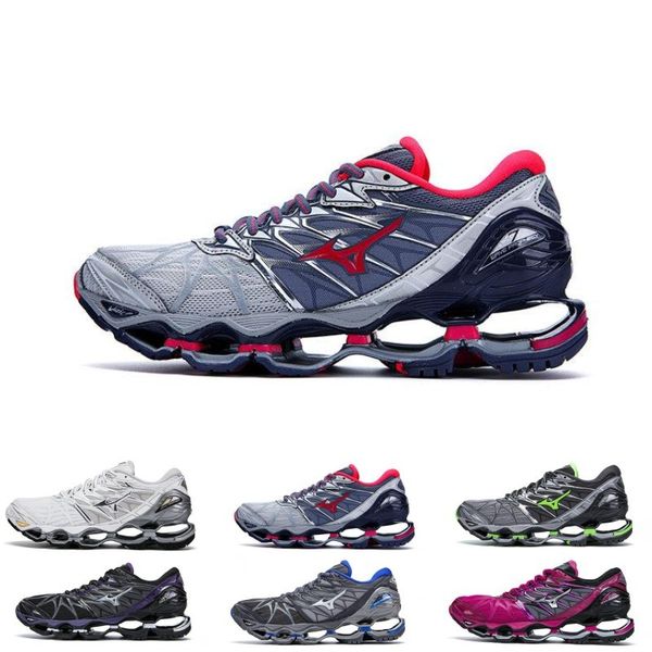 

New Mizuno Wave Prophecy 7 Mens Designer Running Shoes Original Outdoor Cushioning Mens Trainers Sports Sneakers EUR 36-45