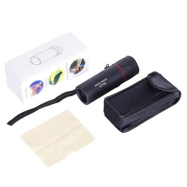 

mini portable zoom 7x monocular telescope for black travel hunting