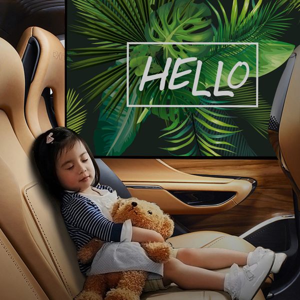 

magnetic sunshade curtain cartoon universal car side window for baby blazing sun and uv rays protection heat shield 1pc