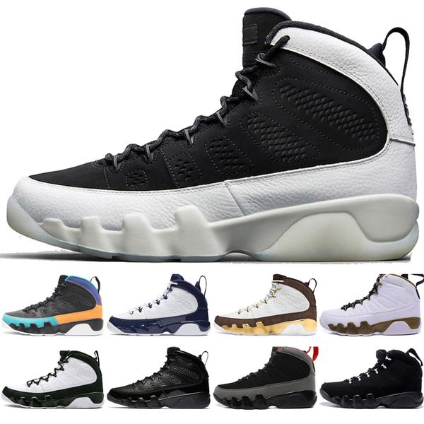 

With Box Top Quality New 9 9s Dream It Do It UNC Mop Melo Mens Basketball Shoes LA OG Space Jam men Bred Anthracite sports sneakers designer