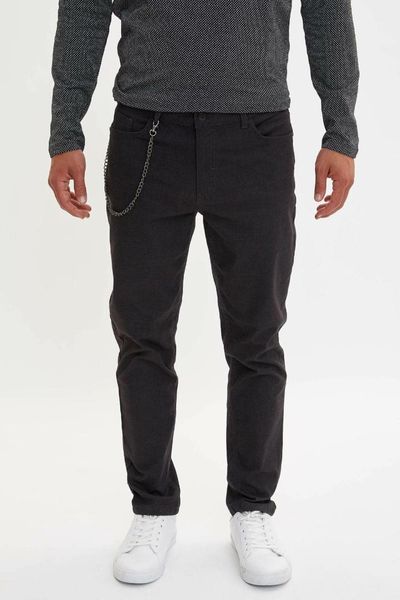 

defacto man trousers-l3305az19au, Black