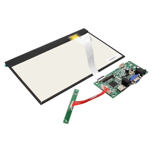 Freeshipping 10 Polegada 10.1 Polegadas IPS Tela LCD Monitor de Escudo (1280x800) + Drive Board para Raspberry Pi 3 Modelo B Plus / Pcduino / Cubieboard